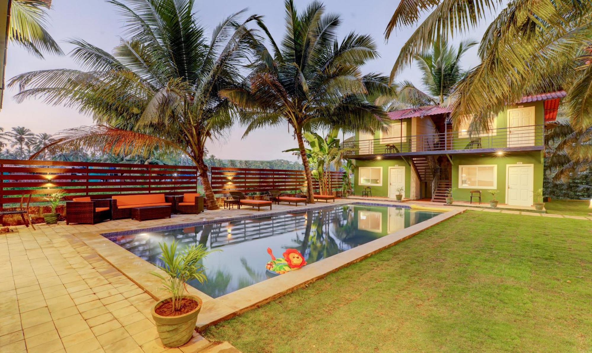 Treebo Morjim Banyan Resort Ngoại thất bức ảnh